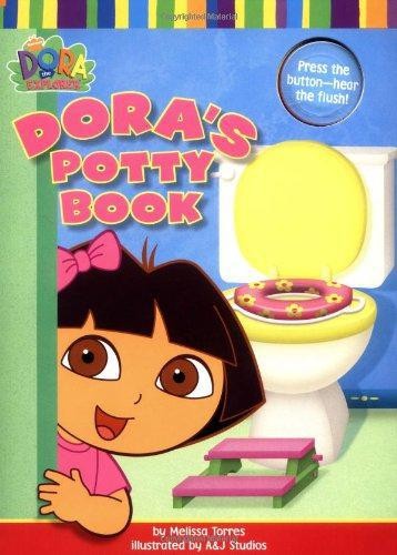 Dora potty book - book, (dora