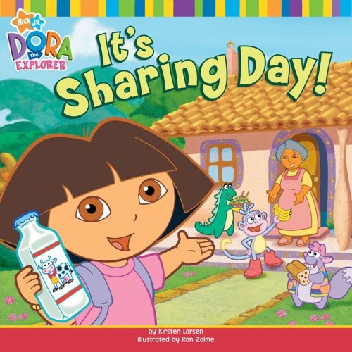 Sharing day dora - sharing, day!