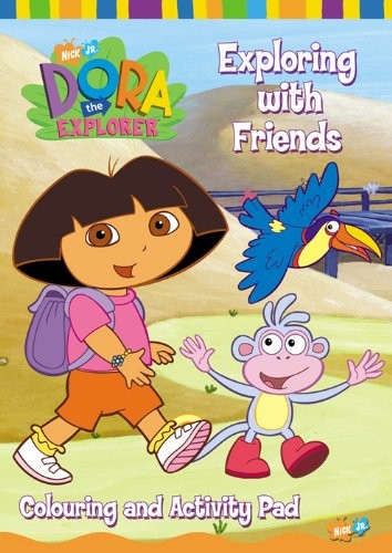 Dora the explorer - dora, colouring